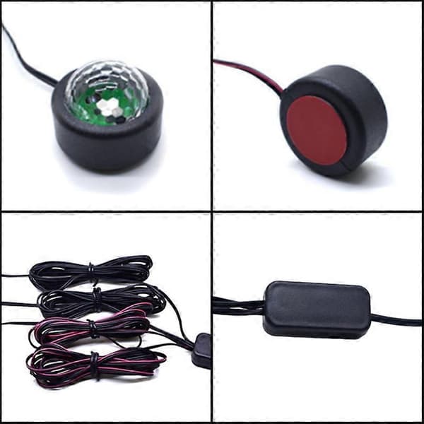 Universal bil LED atmosfærelys Nød fodlys Almindelig version Not Specified