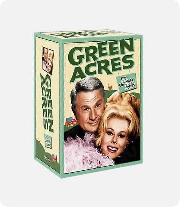 Green Acres Komplette Serie Sæson 1-6 (DVD 24-Disc Box Set) engelsk version