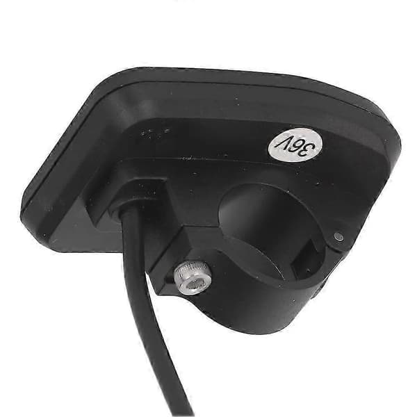 G20 Elektrisk LED-display E-cykel Scooter Vattentät Gränssnittsplugg Black