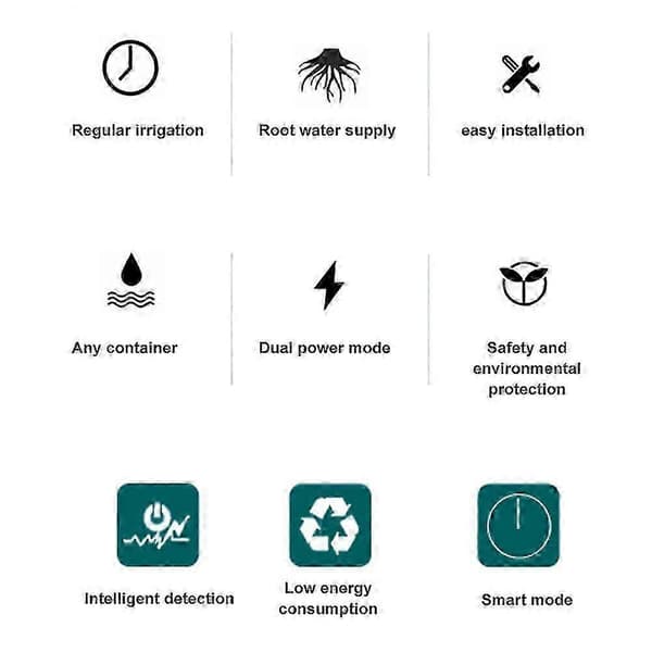 FFY Solar Vattentimer för automatiserat växtbevattningssystem