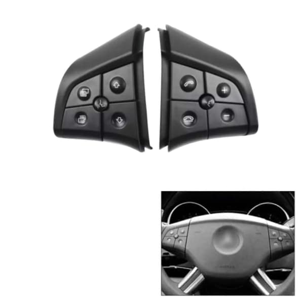Rattets kontrolkontakt 5 sorte knapper til Benz W164 ML GL CLass 2006~09