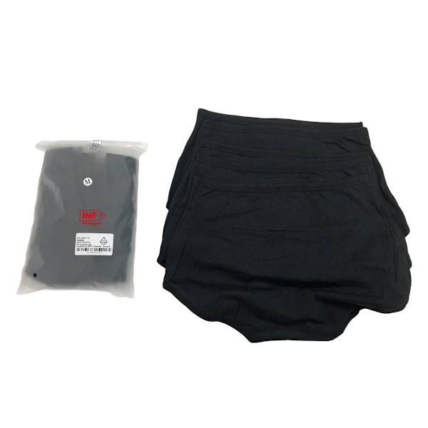 Højtaljede trusser (5-pak) Sort M Sort Black M