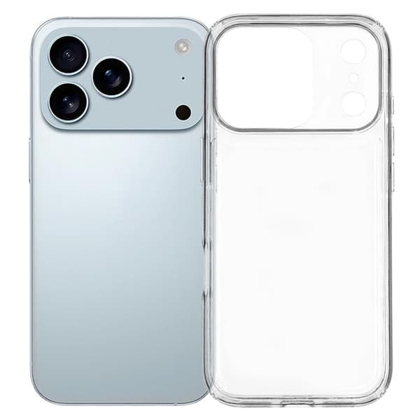 Mobildeksel til iPhone 17 Pro HD Myk TPU - Klar Transparent 31