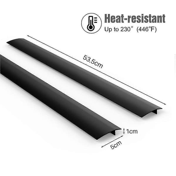 2-pack tätningslist hantverk vikbar design spillförseglare ugns skydd