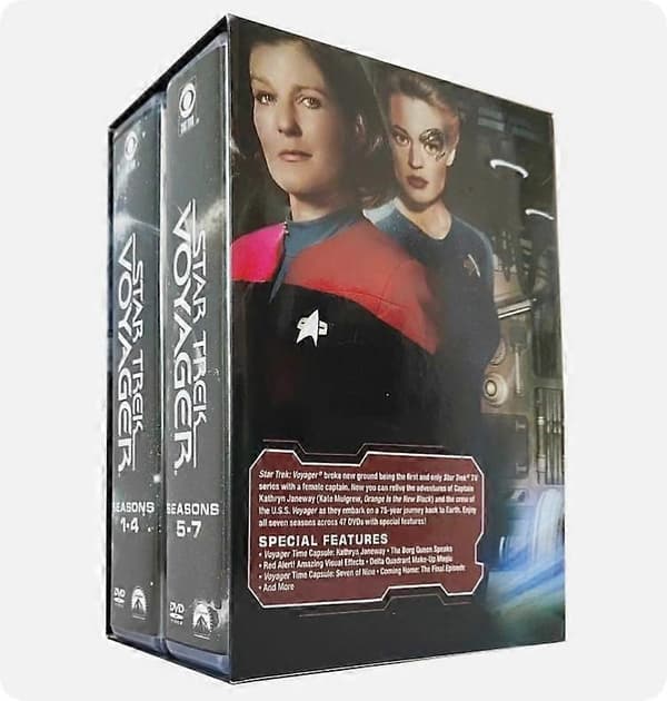 Star Trek Voyager: Den Komplette Serie Sæson 1-7 DVD 47-Discs engelsk version