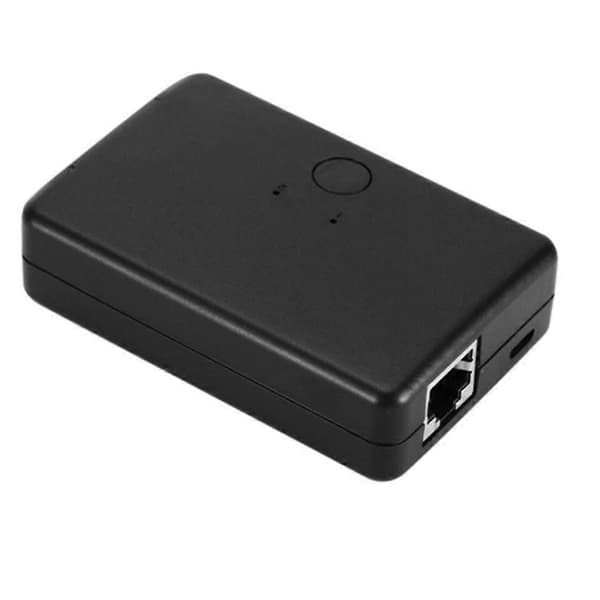 2 ind 1 ud netværk switch boks internet Ethernet til vælger switch delingsboks med porte