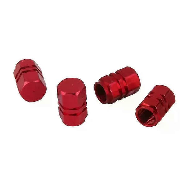 4x universelle bilventilhetter i aluminium 16 mm 0,47 tommer