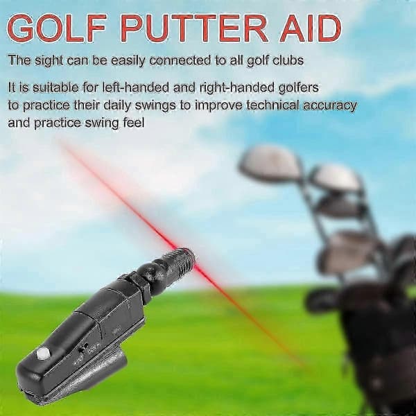 Golf Putter Sigte Bærbar Golf Laser Putting Træner Golf Putt Putting Træning Forbedre Linje
