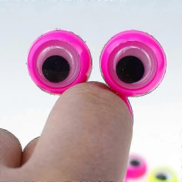 50x Googly Eye Fingerdockor Ringar Partyfavörer för barn