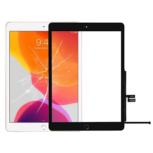 [14]Touch Panel with Home Button for iPad 10.2 / 10.2 A2197 A2198 A2270 A2428 A2429 A2430 Black