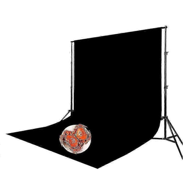 Professionel fløjlbaggrund til studiefotografering 60x90cm