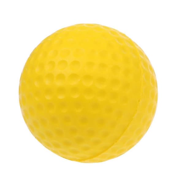 Gula mjuka golfbollar i skum för träningsövning Yellow