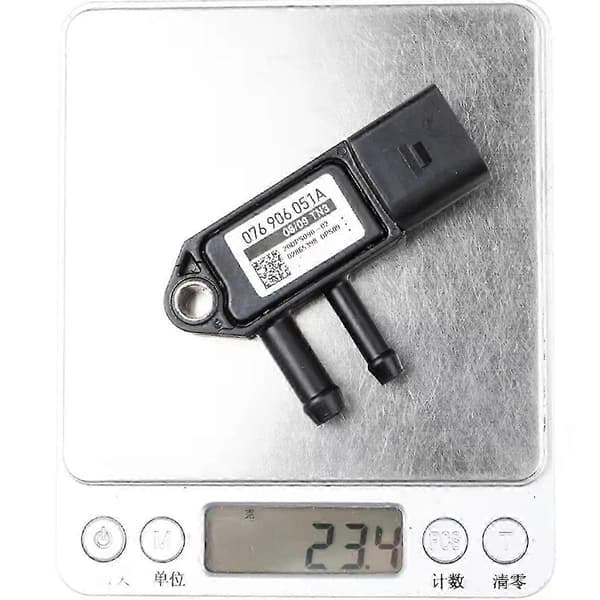 Säte DPF Trycksensor 076906051A för Utsläppskontrollsystem Black