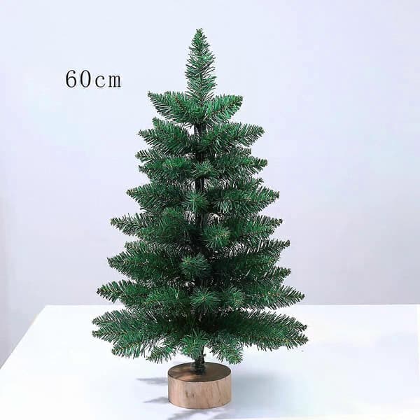 Mini juletræ til bordet, kunstig juledekoration, 60 cm