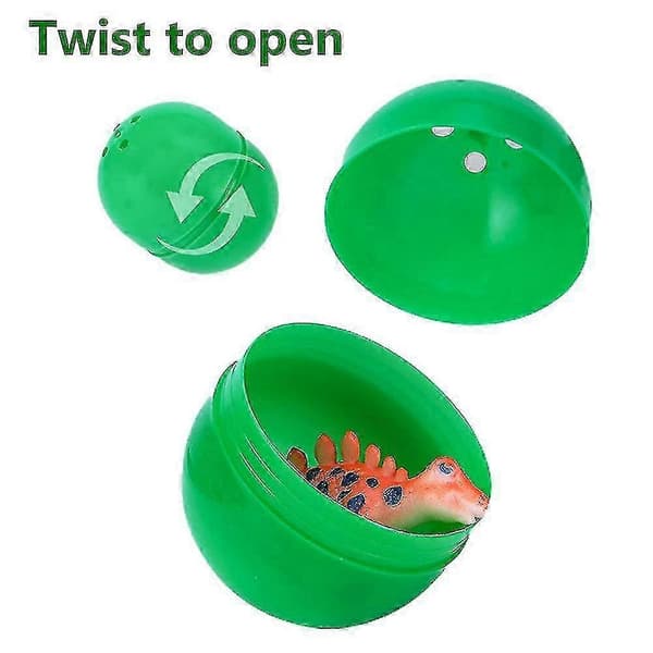 Dinosaur Egg Twisting Machine Gashapon Overraskelse Blind Box Påskeegg Leketøy