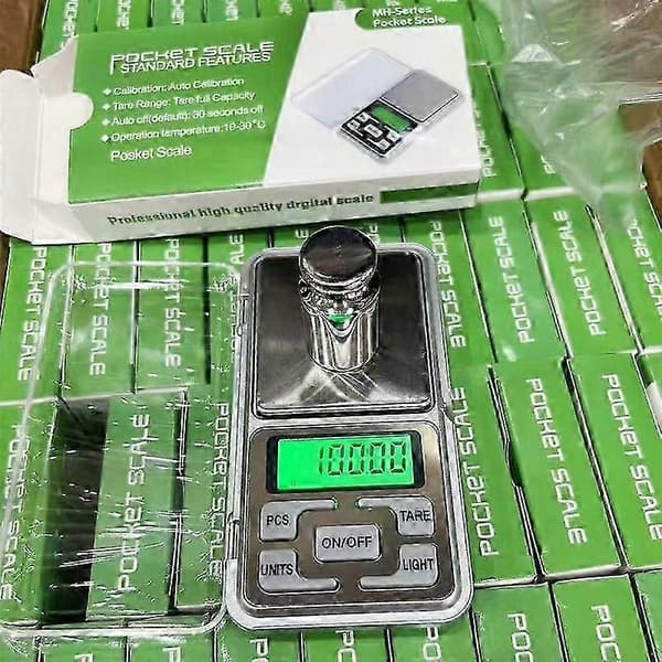 Digitaalinen taskuvaaka, taskuvaaka, koruvaaka 0,01 - 300g hopea