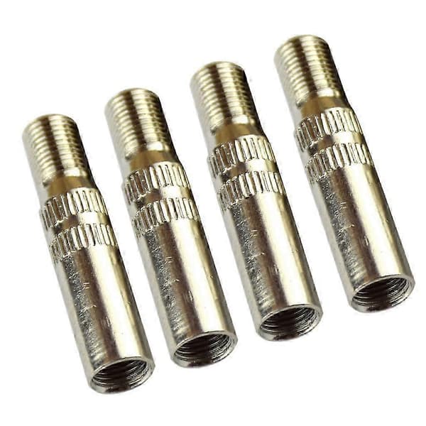2-4PCS Bil Cykel Motorcykel Koppar Däckventilförlängning 2 Pcs