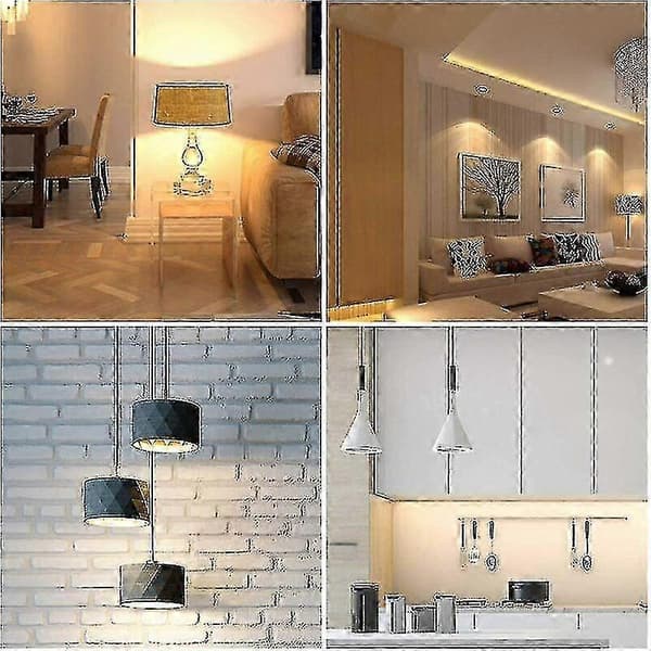 G6.35 LED-lampe 12V 7W Halogen Erstatning Ikke-dimbar 2 stk