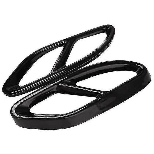 Bil Eksosdeksel for Mercedes GLC E-Klasse W205 Coupe 304 Stål black