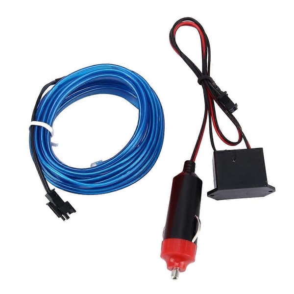 4m Koldt Lys Fleksibel LED Strip Lys Til Biludsmykning Blue Light