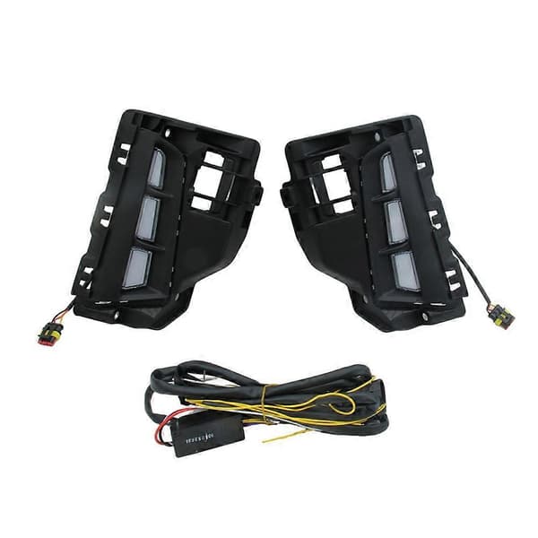 LED kjørelys for Kia Sorento 2024-2025 frontfangerlys tåkelys blinklys Black