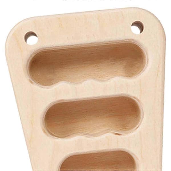 Trä Hangboard Klättring Bärbar Fingerstärkare Pull-Up Grepp Arm