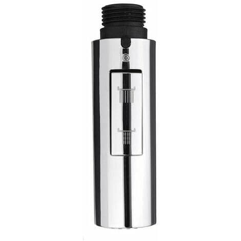 Universal Kitchen Faucet Head G 1/2, Replacement Part for Kitchen Faucet, Adjustable Spray Pattern, Chrome Finish