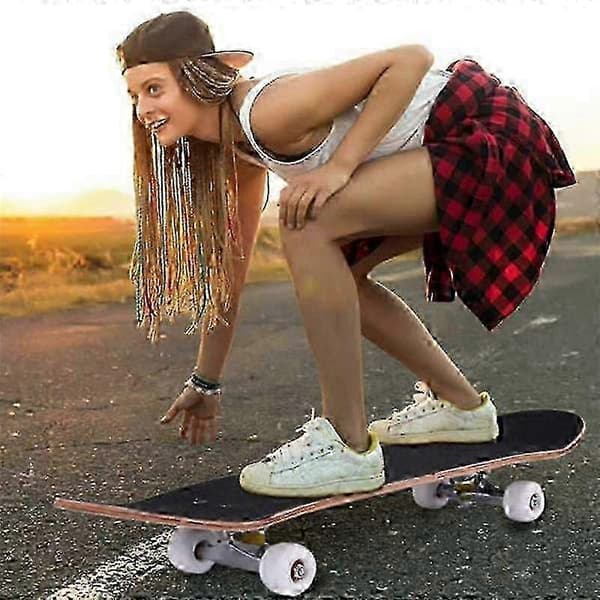 4st 60X45mm Cruiser Skateboard PU-hjul Longboard