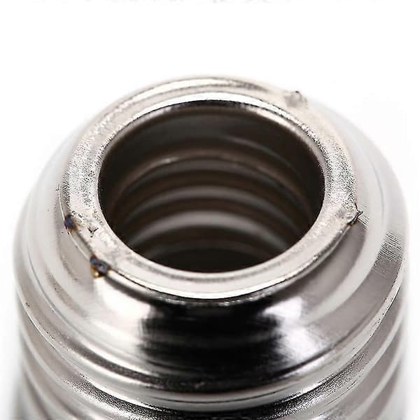 5x E27 til E14 Lampeholder Omformer Sokkel Lyspære Lampeholder Adapter Plugg