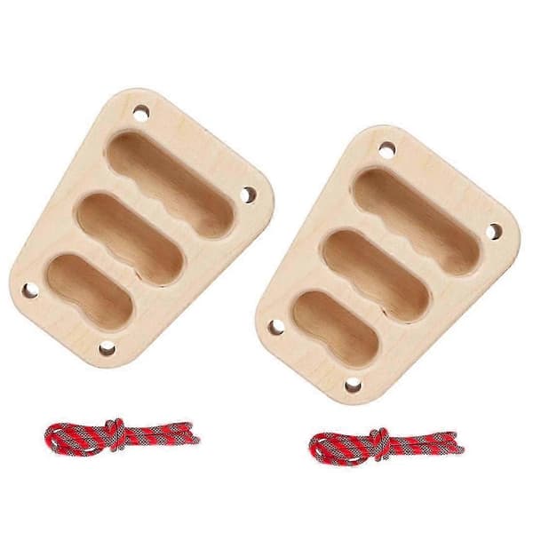 Træ Hangboard Klatring Bærbar Fingerstyrker Pull-Up Greb Arm