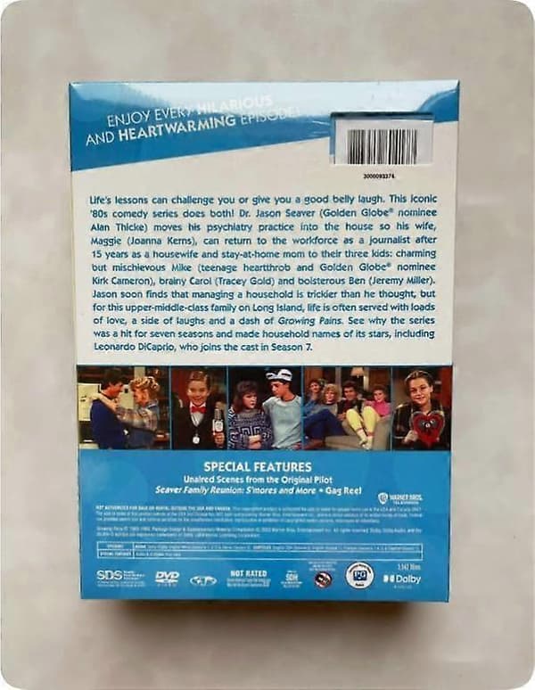 Growing Pains: Hele serien sesong 1-7 (DVD 22-disk sett) engelsk versjon