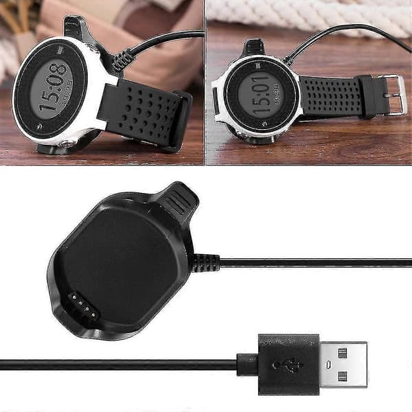 Laderadapter for Garmin Approach S6 S5 klokkebase ladekabel dokkingstativ