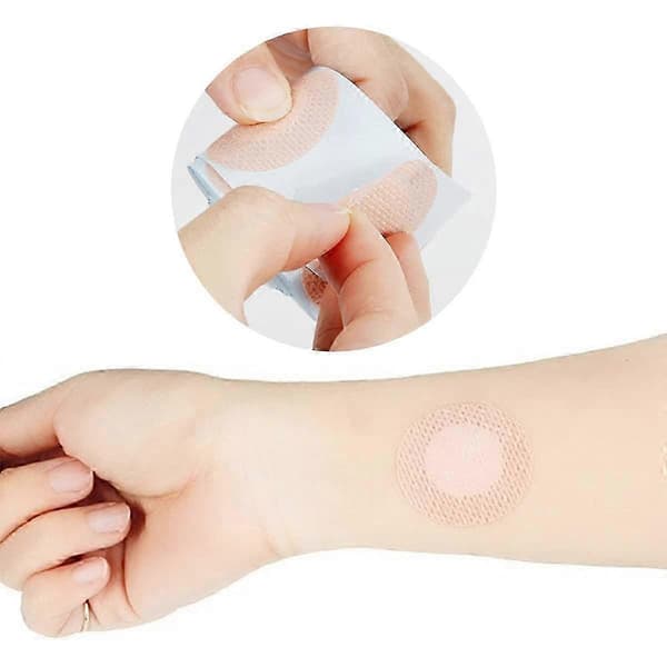 Usynlige selvklebende brystvortedekkere for menn 3,5 cm vanntette for trening