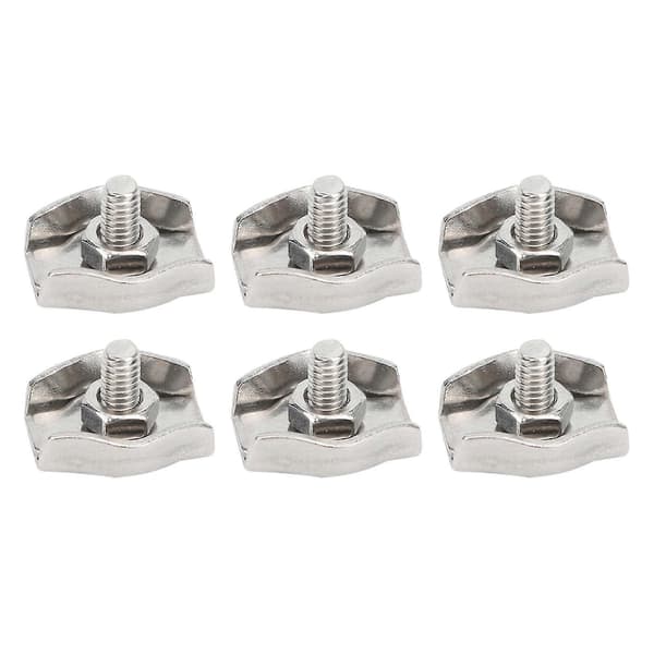20 stk 304 rustfritt M3 enkeltklips tauchucklås for mekanisme
