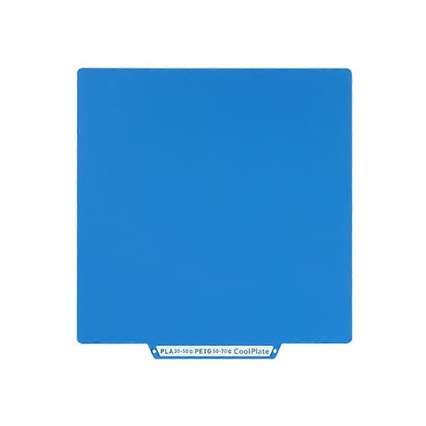 Til Flashforge AD5X Cool Plate - Dobbeltsidet pladebyggeflade lav temperatur PLA/PETG til 3D-printertilbehør Blue