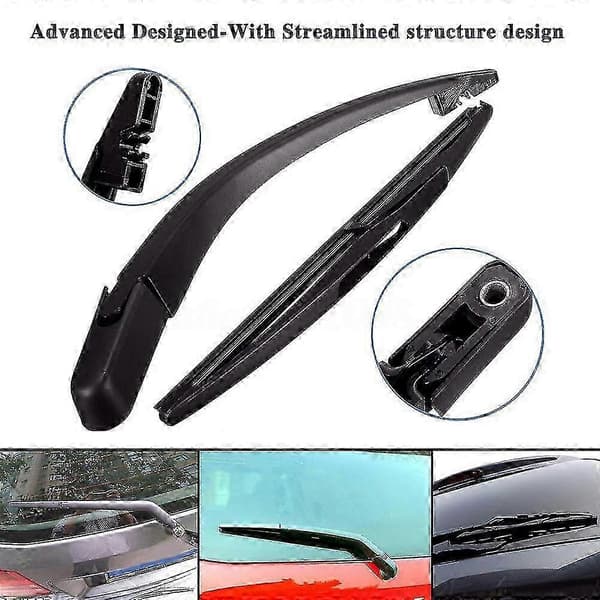 Bakre torkarblad för Dodge Magnum 2005-2008 & Nitro 2007-2009 Black