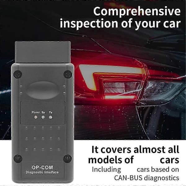 Opel Diagnostikverktyg OPCOM 120309A Senaste Versionen OBD2 Scanner Black