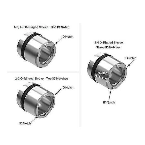 68942-05K Transmissionsöverlappningskontrollventilhylssats för 722.6 Magnum