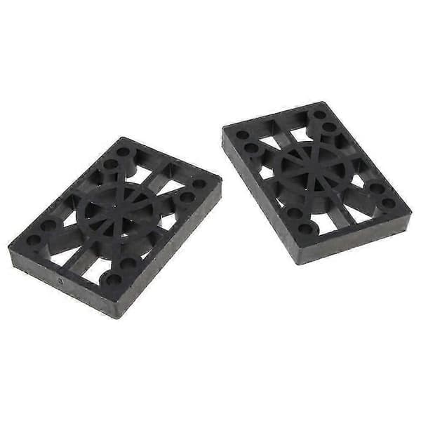 2 stk. hardplast skateboard risere 12 mm longboard støtputer land surfing skateboard tilbehør -Z