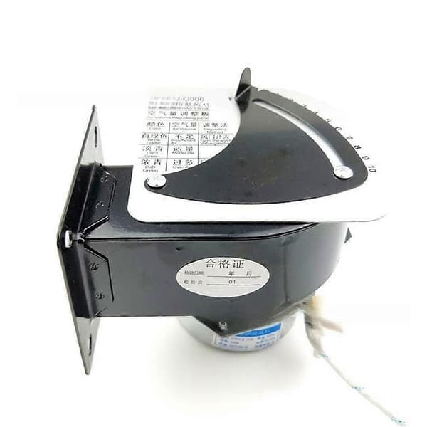 Gaskomfurdele Specialventilator WGFJ-G006 Gaskomfurblæser Standard Universalmotor Black