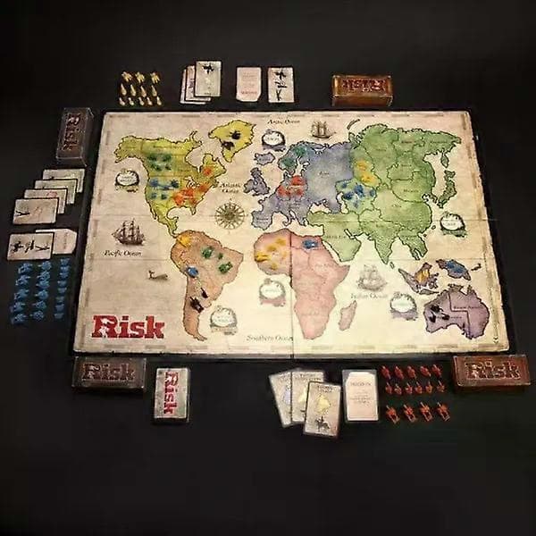 Hasbro Classic Risk Edition -lautapeli – Ajaton strateginen viihde