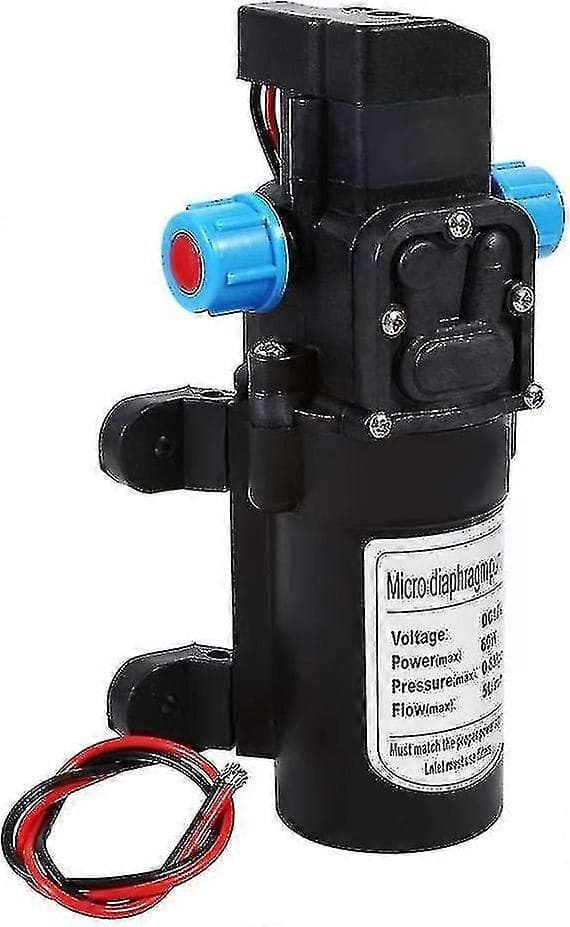 12v DC Högtrycks 116psi Självsugande Vattenpump för Camping Husvagn Båt