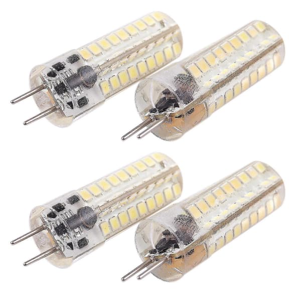 4x 6,5W G6.35 Base LED-pærer 72 SMD 2835 50W ækvivalent dæmpbar