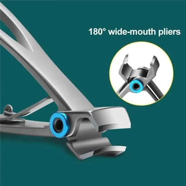 [14]Nail Clippers for Thick Nails, Avoid Complicated Cuts - Nail Scissors Silver