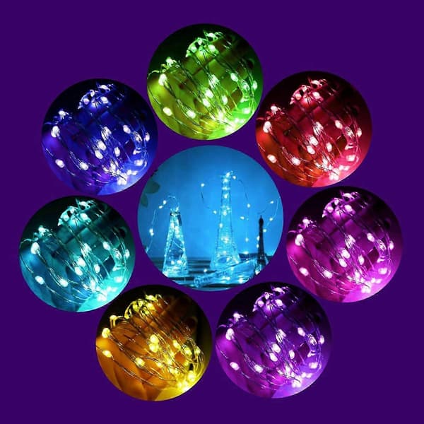 [LCS]Fairy Lights USB-stik LED-lyskæder udendørs indendørs farve