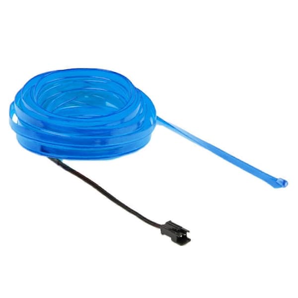 4m kaldt lys fleksibel LED-stripe for bildekorasjon Blue Light