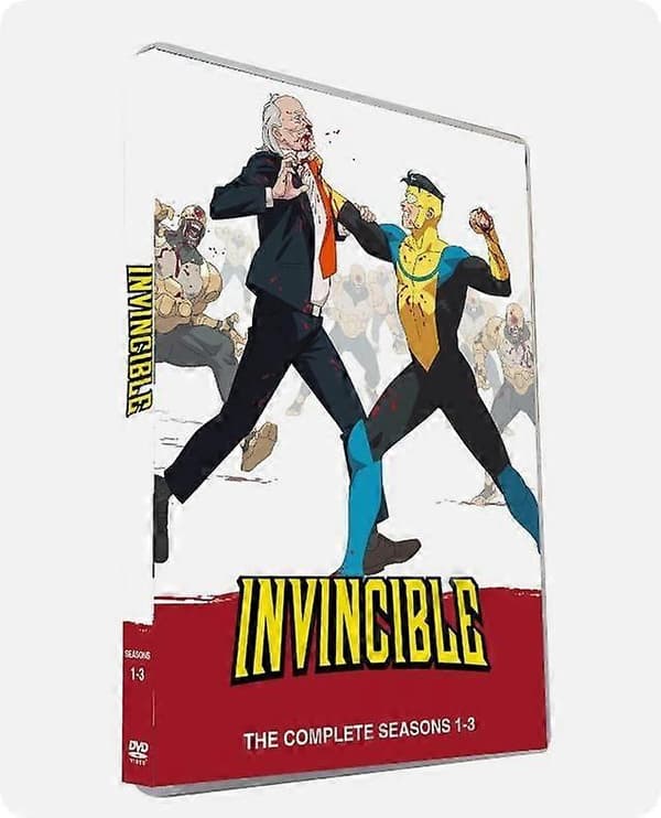 Nyt boks sæt Invincible Sæson 1-3 DVD Komplet Serie 6-Disc engelsk version