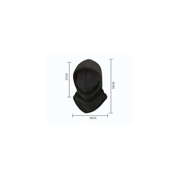 2 st vintercykelmask utomhus, tjock, isolerande, vadderad