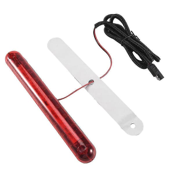 12V 24 LED Tredje Bromsljus Universal Passform för Bilar Hög Montering red