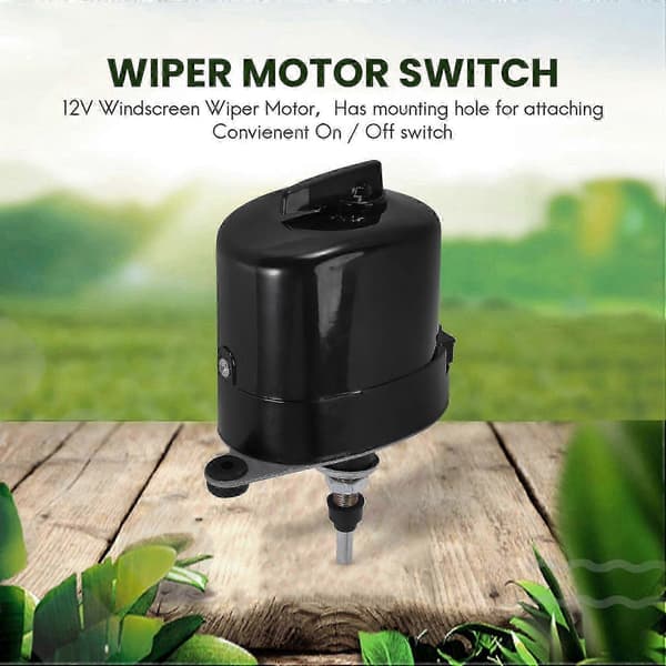 12V Universal Vindusviskermotor For Willys Traktor